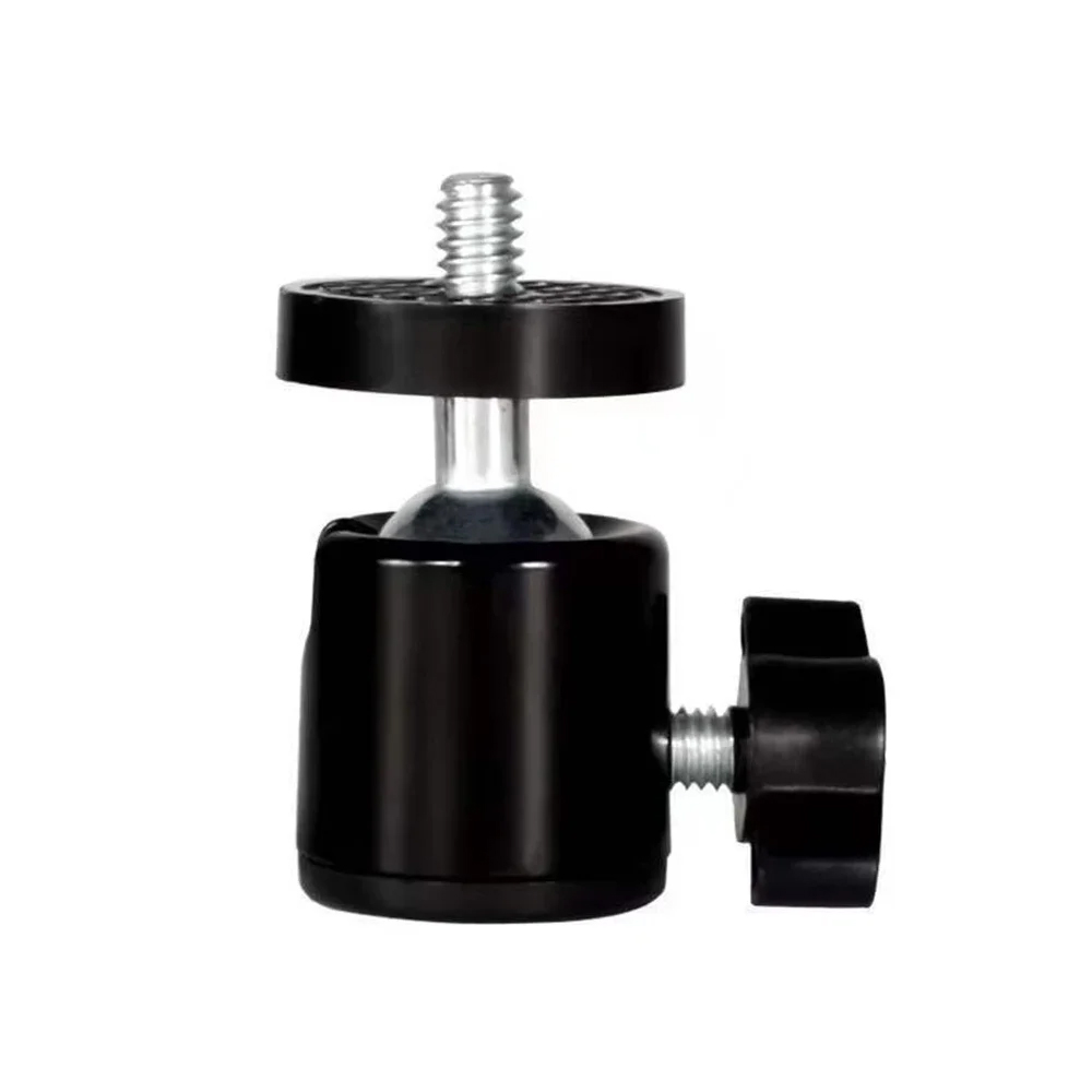 Photography Video Lighting Kit With Adjustable Tripod Stand - Mini Ball Head 1/4 Screw 360