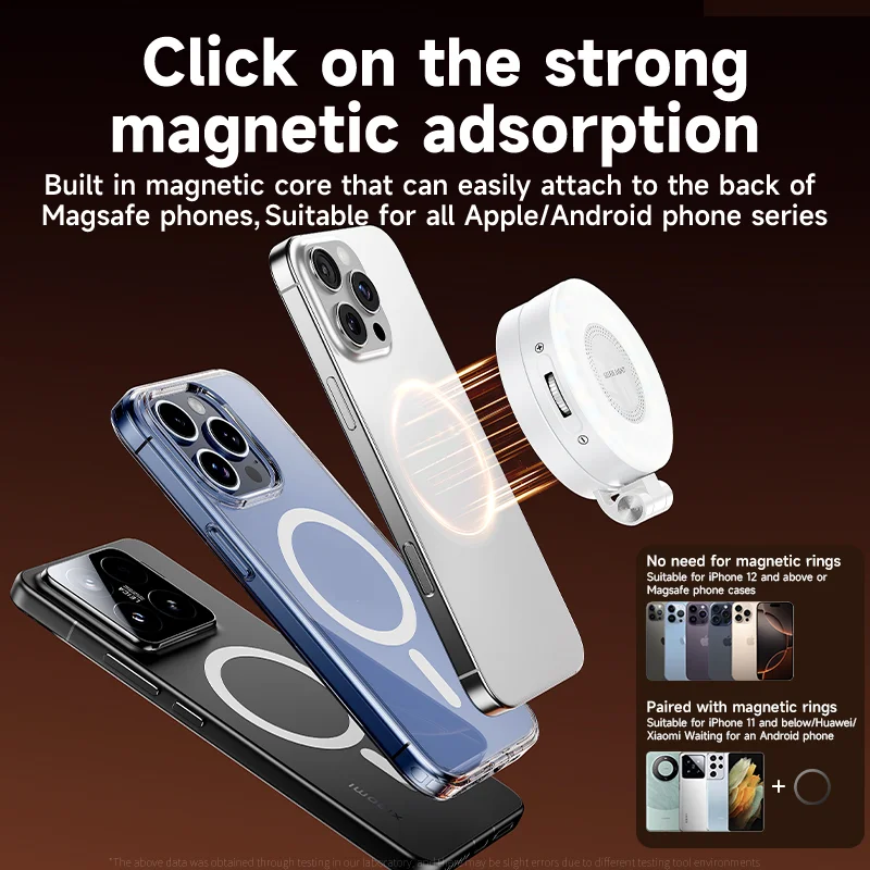 Photography Lighting Accessories - LED Selfie Fill Light for Magsafe