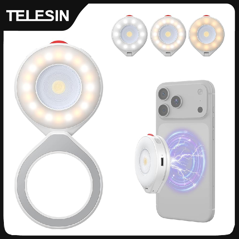 Photography Lighting Brand - TELESIN Magnetic Flash light Smartphone Photography
