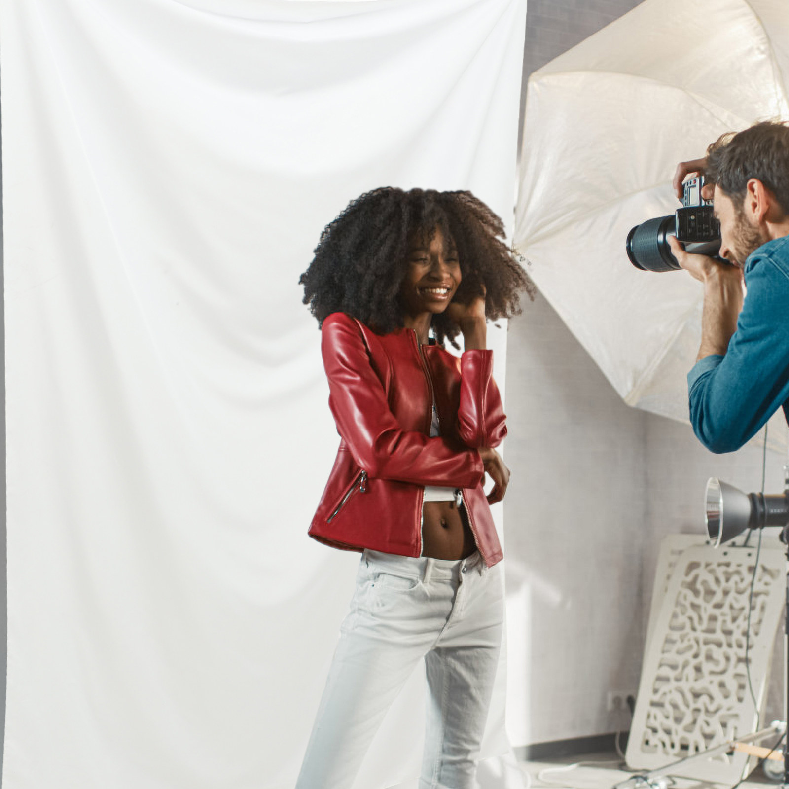Photography Lighting Weight Bags - White Photo Backdrop Premium Polyester Material