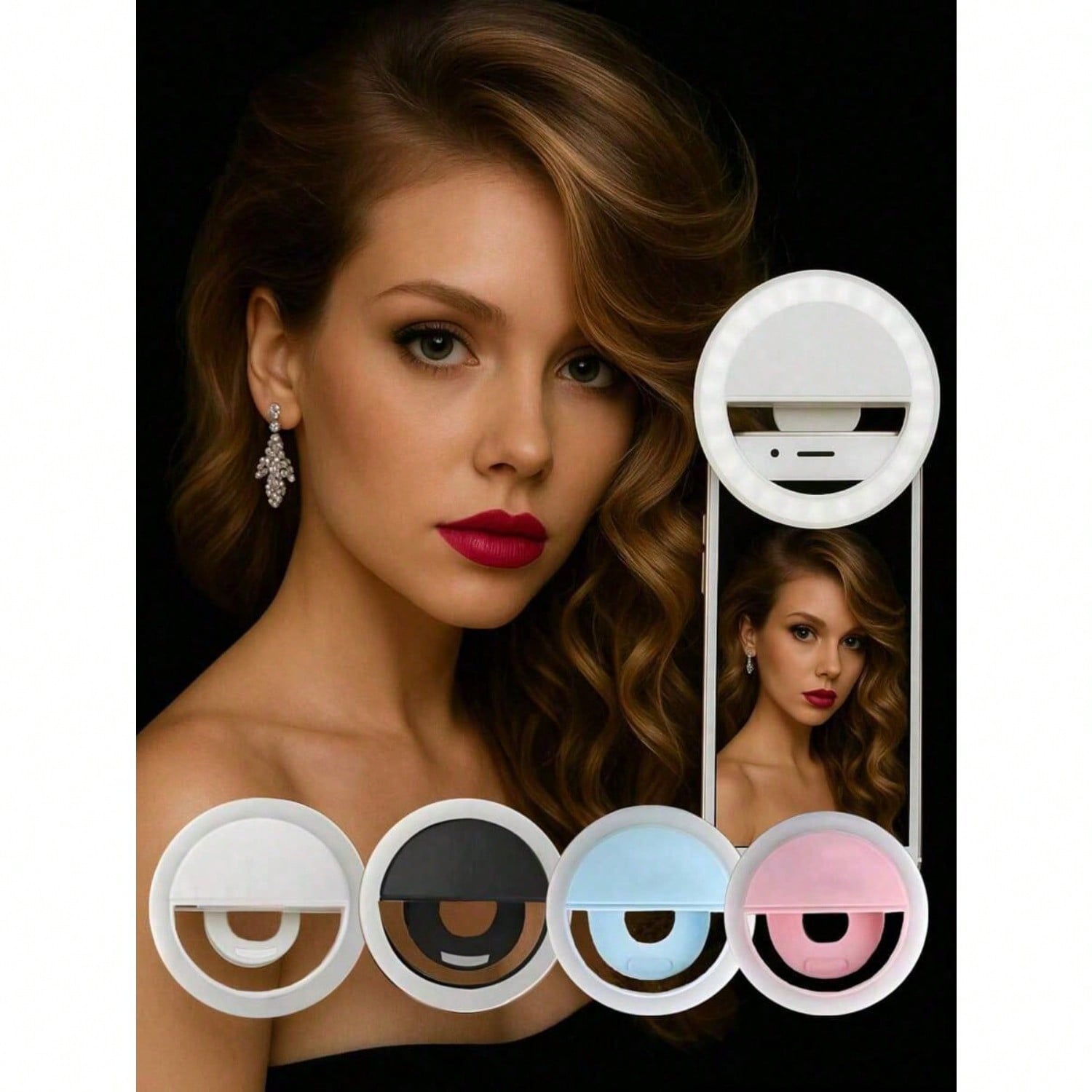 Photography Lighting Tool - Flash sale 1pc Portable LED Selfie