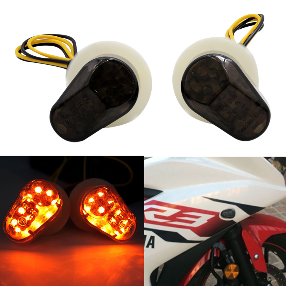 Photography Lighting Flash - 2pcs Motorcycle Turn Signals LED Indicator