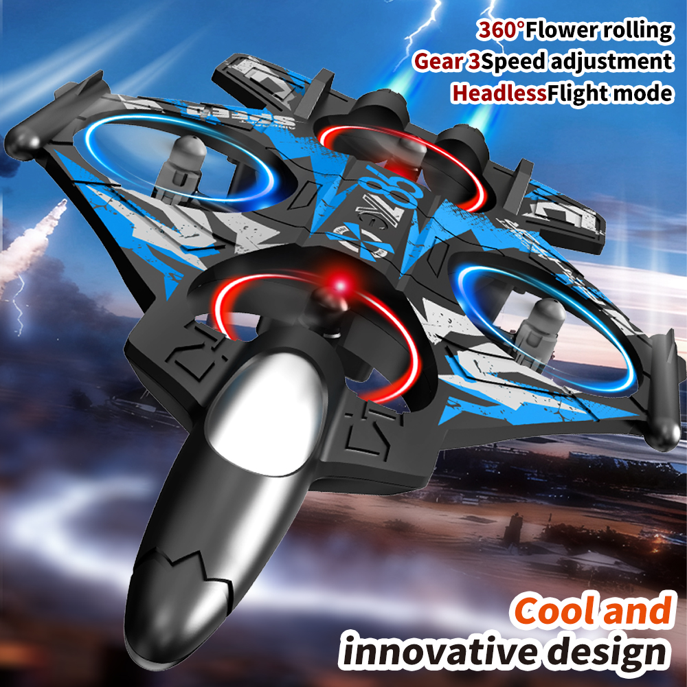 Photography Lighting Patterns - Fighter Jet Drone With Screen Remote