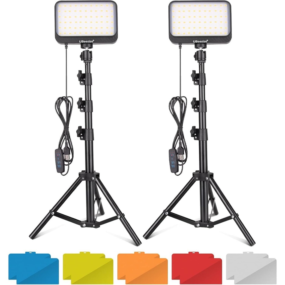Photography Lighting Brand - Dimmable LED Video Light Kit with