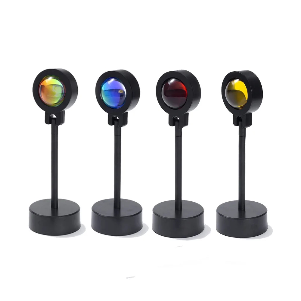 Photography Lighting Mood - Sunset Lamp LED Rainbow Neon Night