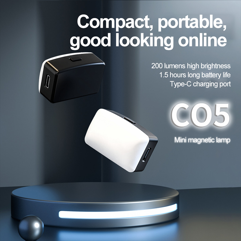 Photography Lighting Flash - Mini Magnetic Selfie Fill Light Portable