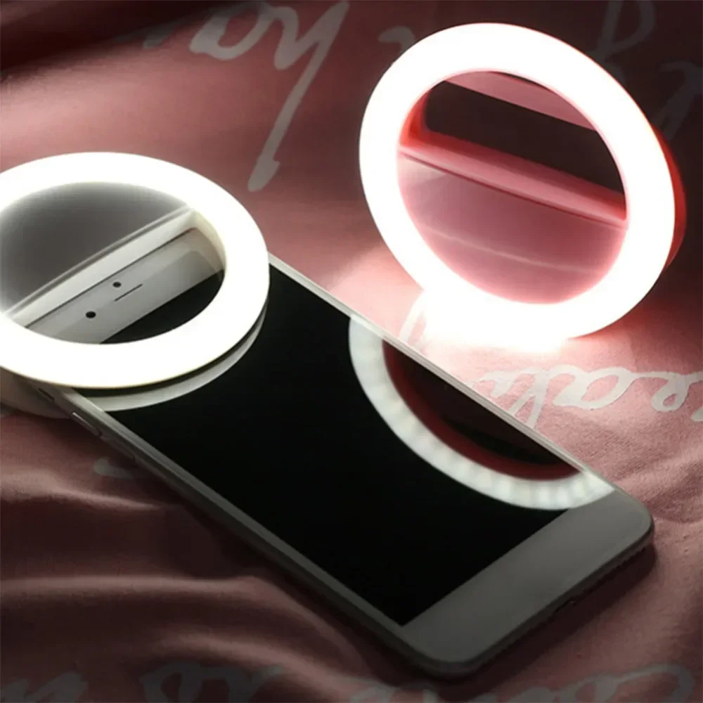 Photography Lighting Tool - LED Selfie Ring Light Mobile Phone