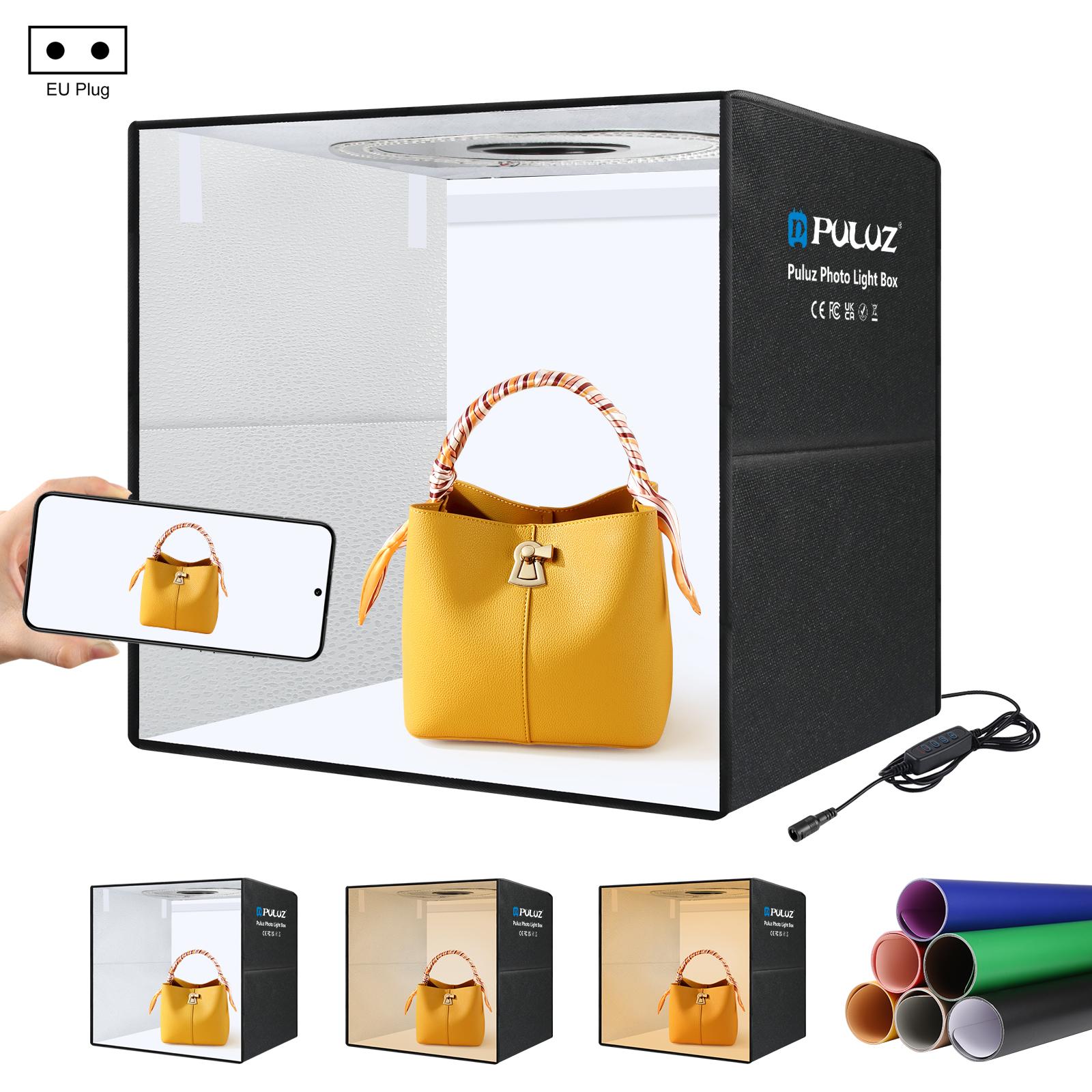 Photography Lighting Backdrop - PULUZ 50cm Folding Portable Ring Light