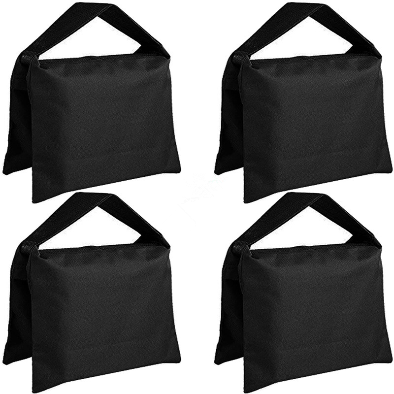 Photography Lighting Weight Bags - 4pcs/2pcs/1pc Black Sand Bag Weight Bags
