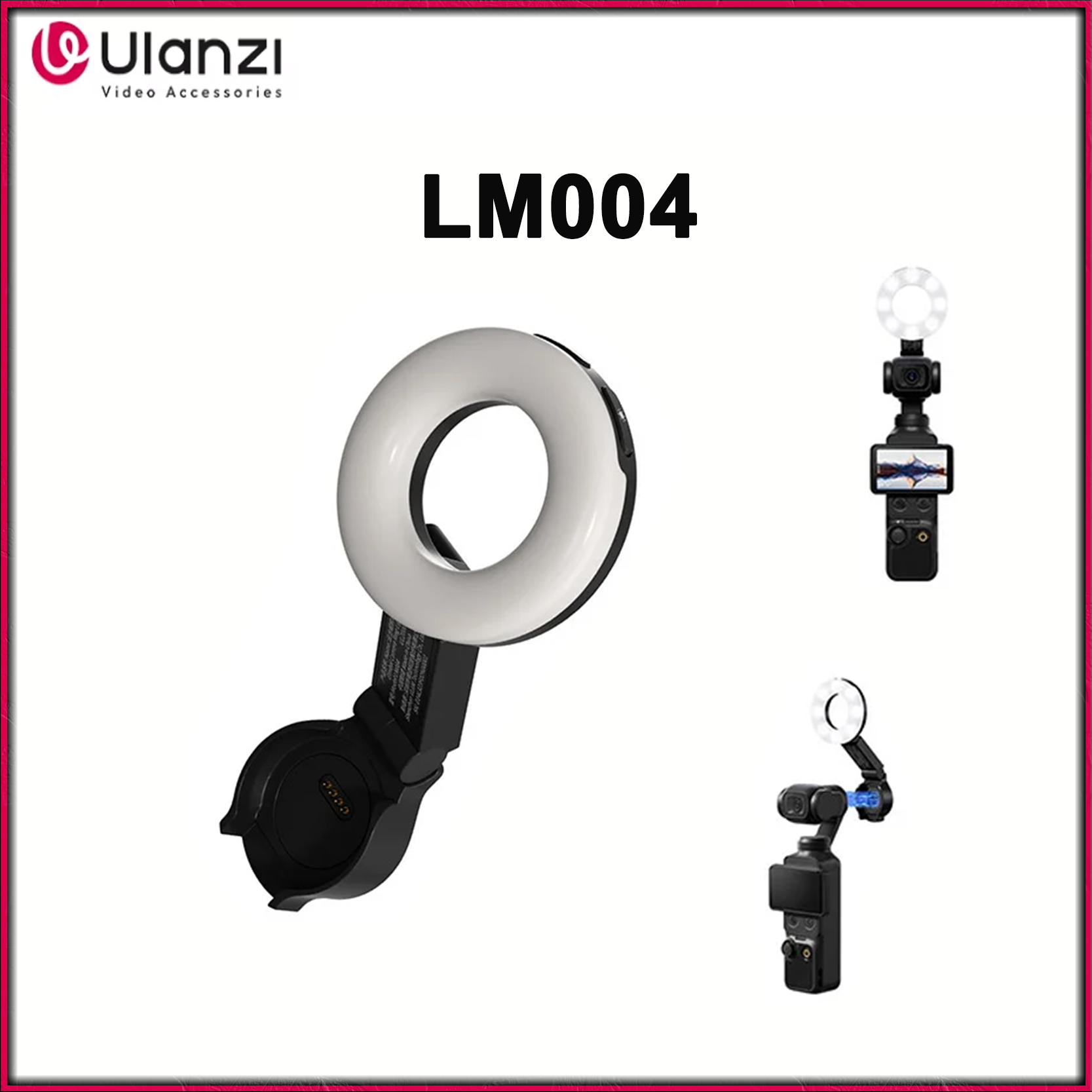 Photography Lighting Accessories - Original Ulanzi LM004 Mini Magnetic Ring
