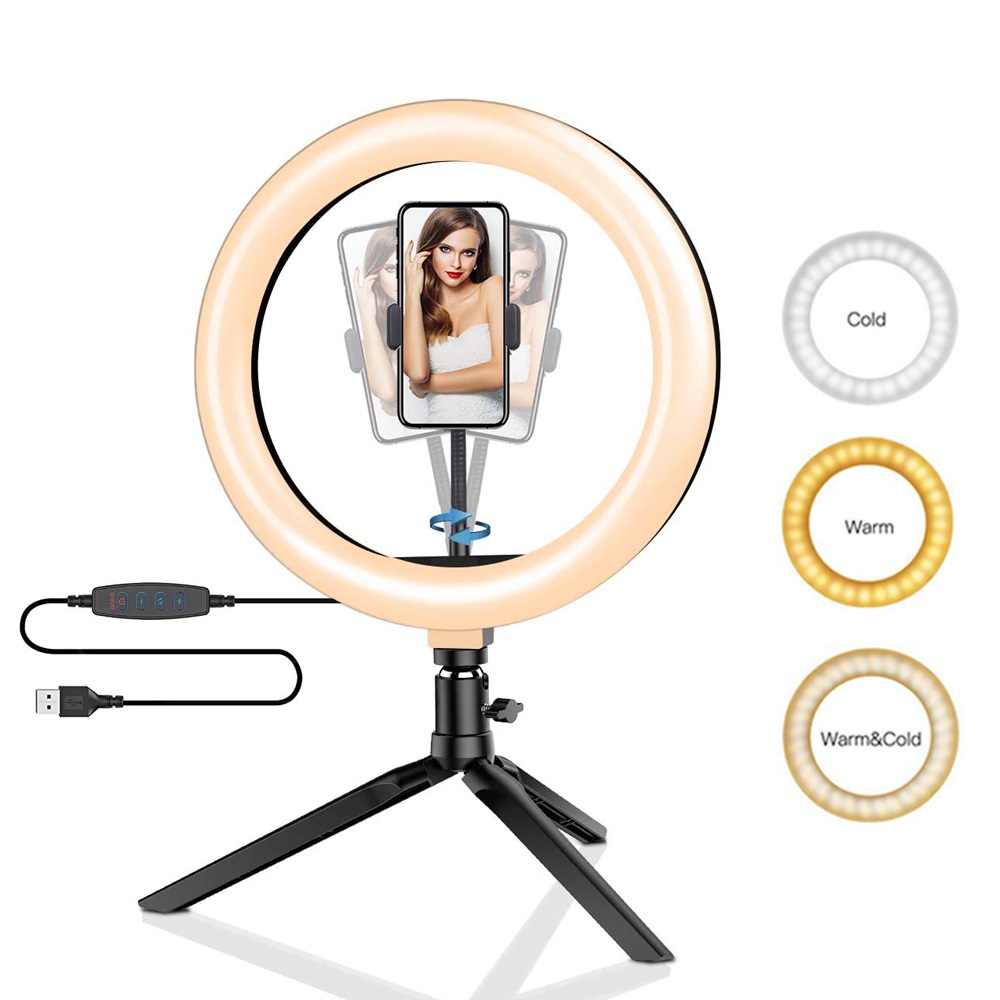Photography Lighting Tool - 26cm 10 inch Led Ring Selfie
