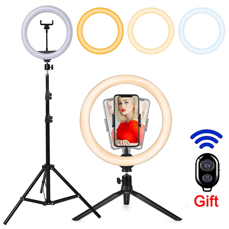 Photography Lighting Tool - 16/26/33cm LED Selfie Ring Lighting Light