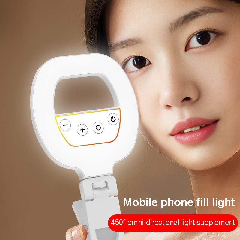 Photography Mobile Lighting - Rechargeable Led Light Mobile Selfie Ring
