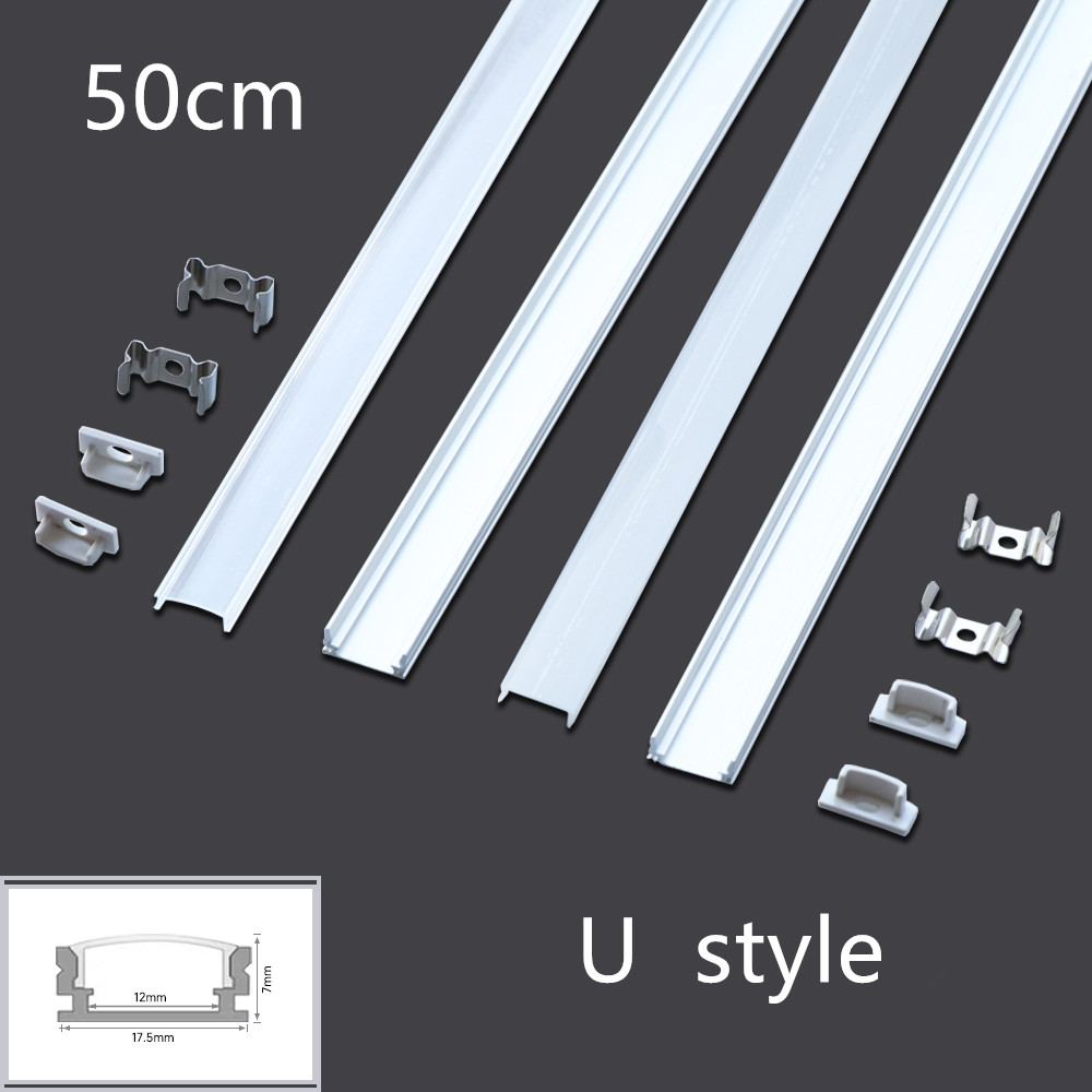Diffusion Material Roll - LED 50cm Aluminium Channel for Led
