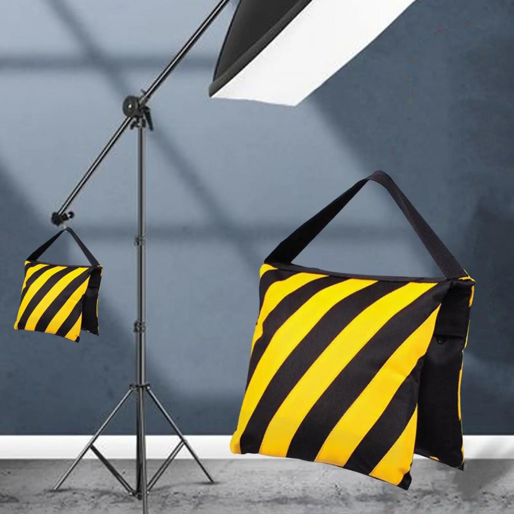 Photography Lighting Weight Bags - Striped Photography Sandbag Heavy Duty Empty