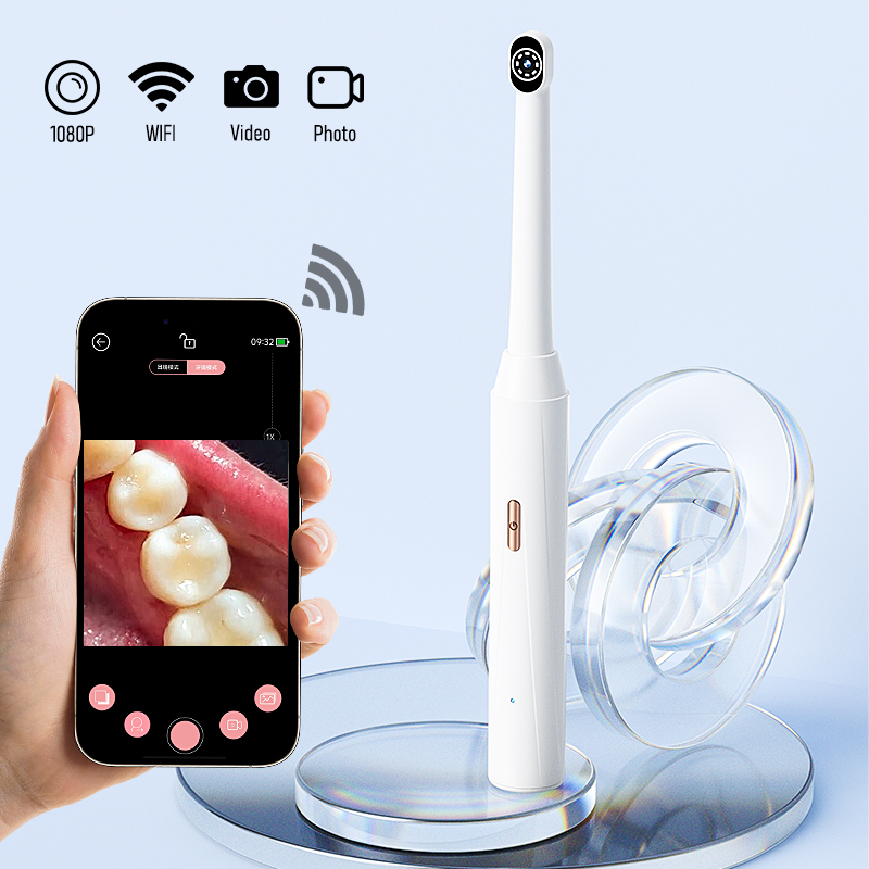 Photography Lighting Patterns - Visual Wireless Oral Camera for IPhone/Android