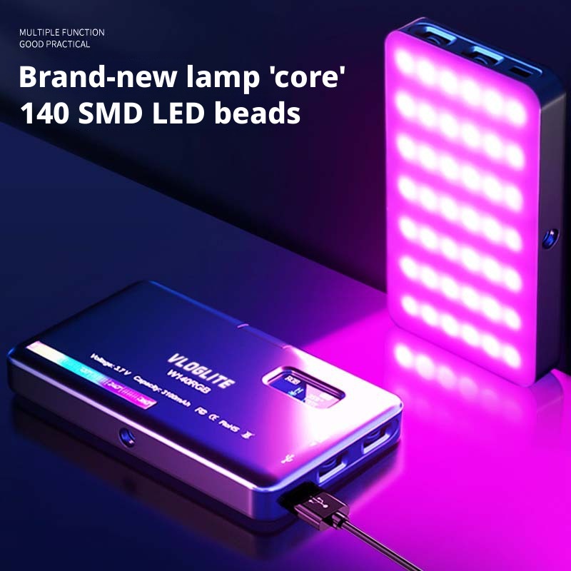 Photography Mobile Lighting - Mobile Rgb Fill Light Computer Video