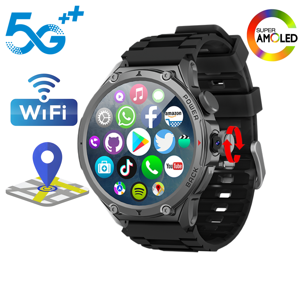 Photography Lighting Gels - Lady 5G LTE Smartwatch with WiFi