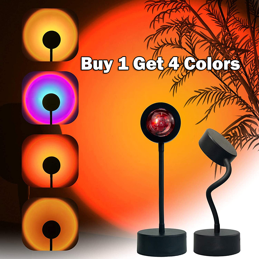 Photography Lighting Mood - USB Sunset Lamp Sunset Projector Mood