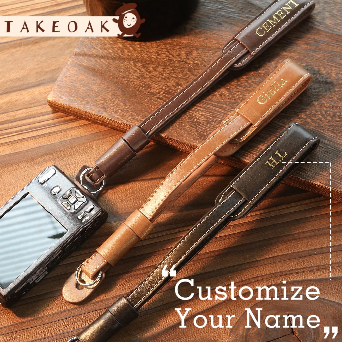 Vintage Photography Lighting - Custom Hot Stamping Name Camera Wrist