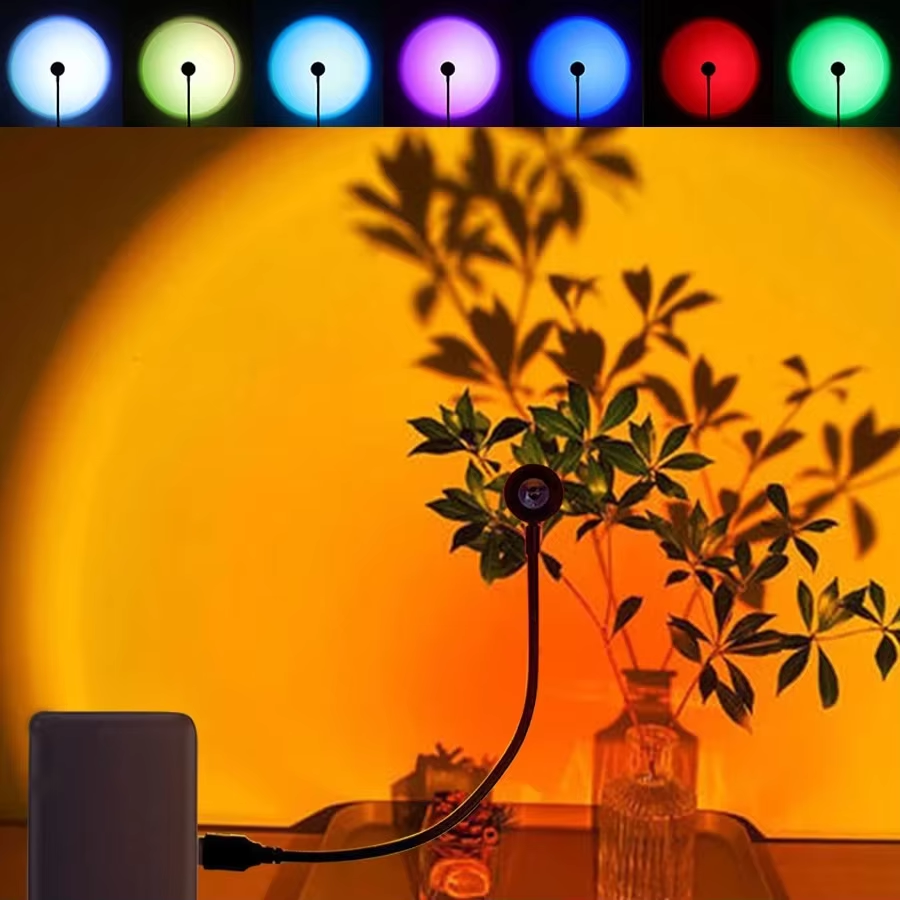 Photography Lighting Mood - Led hoàng hôn đèn nightlights USB