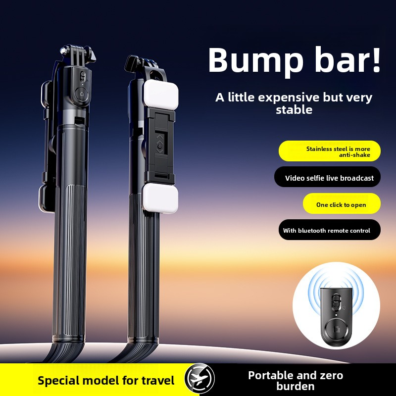 Selfie stick holder, light sup - đánh giá và giá Photography Lighting Wand