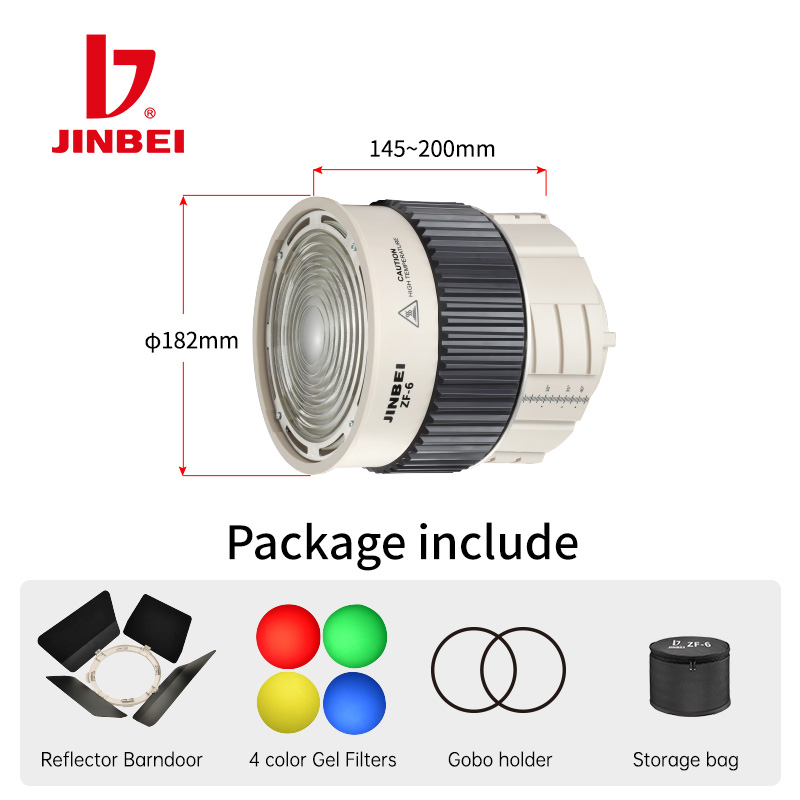 JINBEI ZF-6 Frenel Focalize Sp - đánh giá và giá Photography Lighting Diy