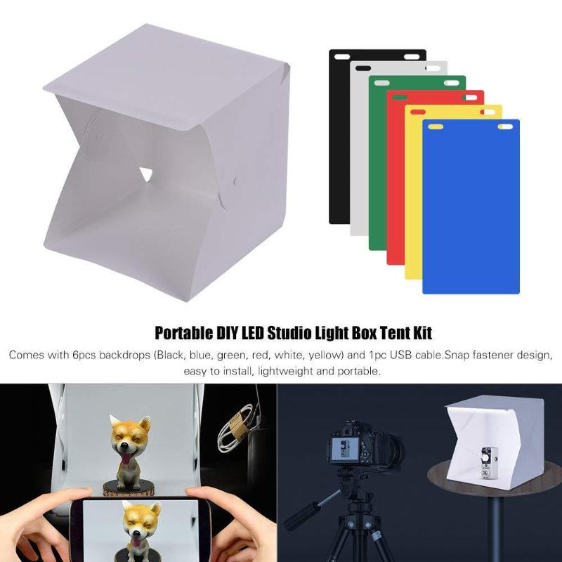 【C】Portable LED Photo Studio L - đánh giá và giá Photography Lighting And Backdrop