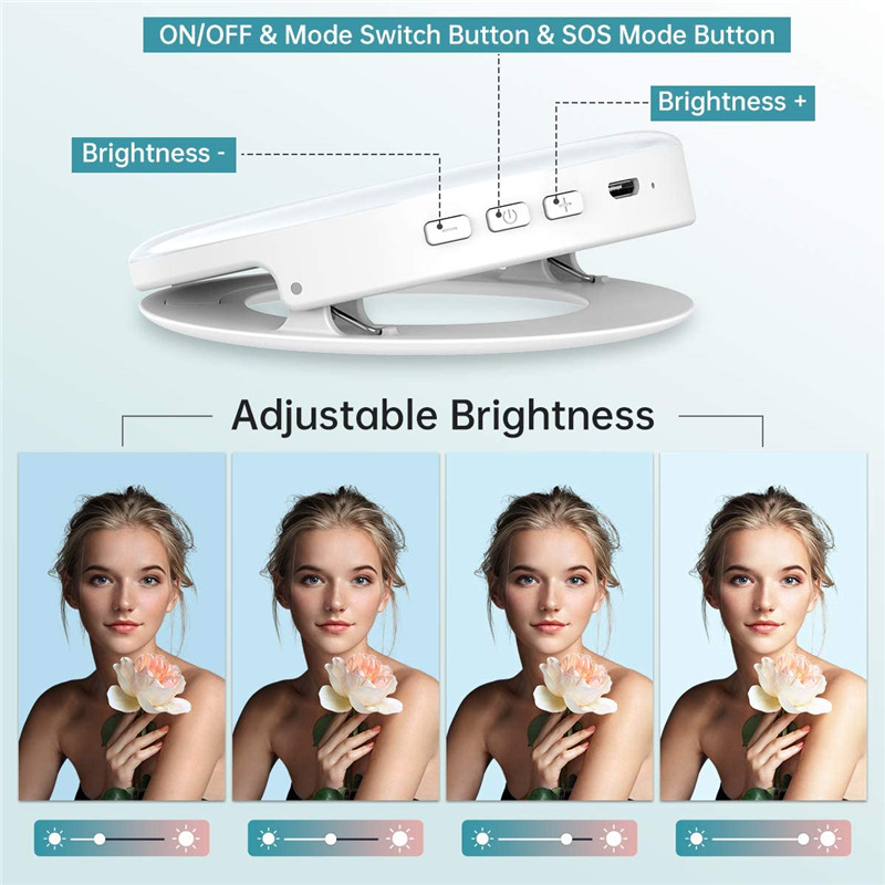 Đèn LED Di Động Kẹp Vòng 40 Đè - đánh giá và giá Photography Lighting Wand