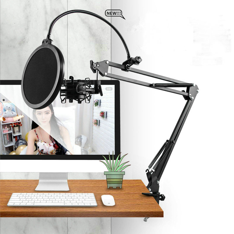NB 35 Microphone Suspension Ar - đánh giá và giá Boom Arm Stand