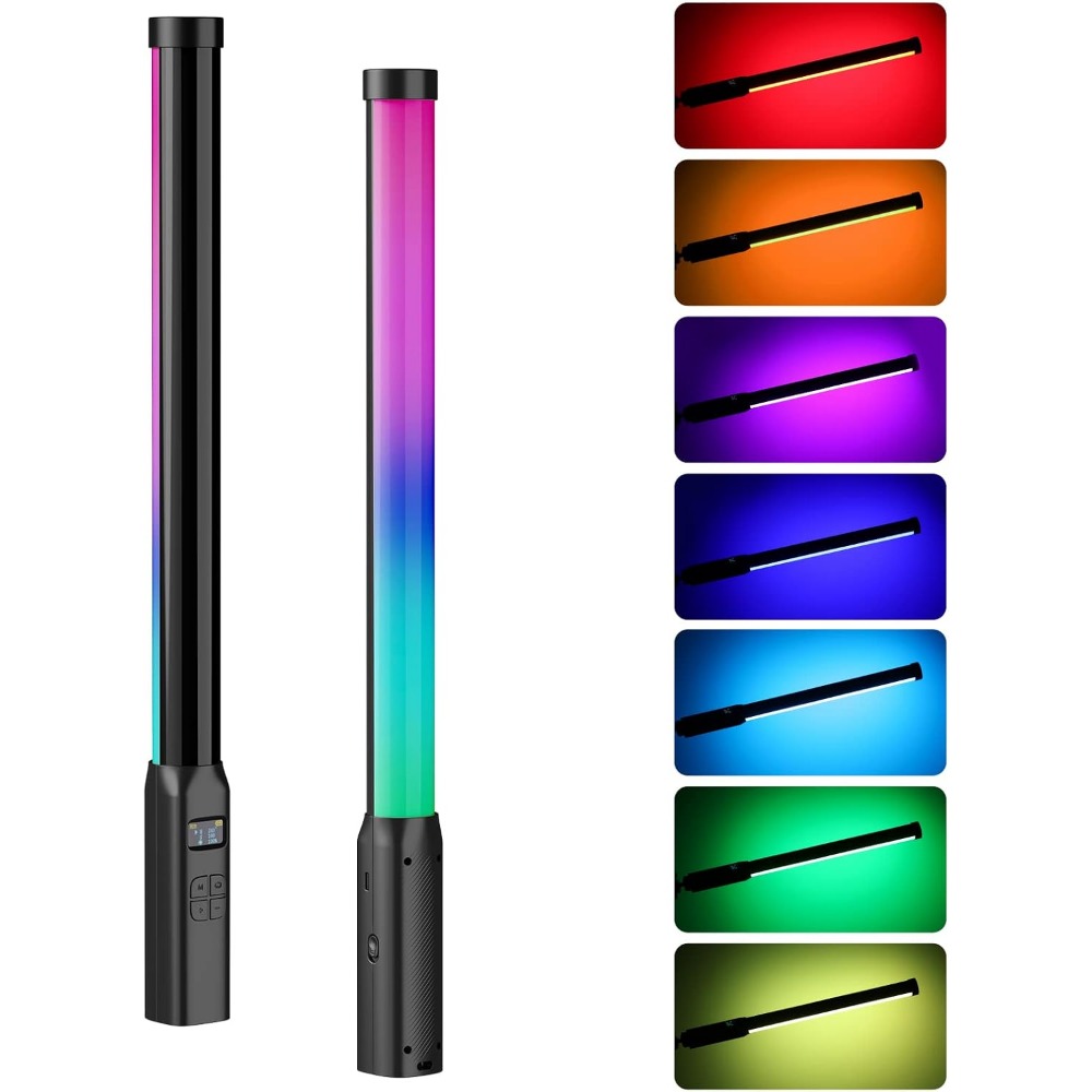 Handheld RGB LED Video Light S - đánh giá và giá Photography Lighting Brand