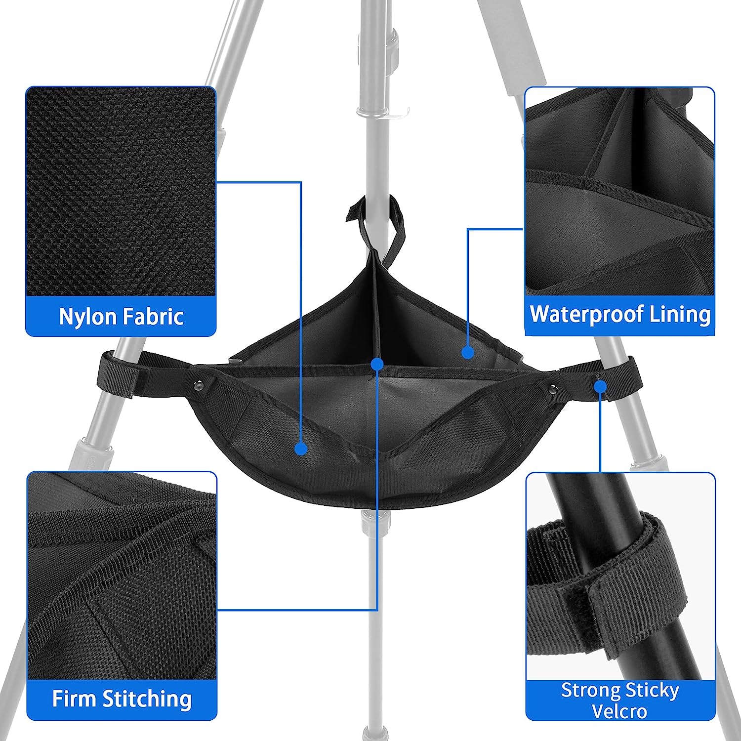 Selens Tripod Weight Bag Black - đánh giá và giá Photography Lighting Weight Bags