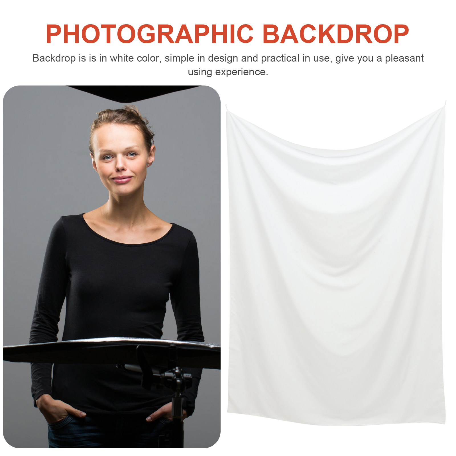 White Photo Backdrop Premium P - đánh giá và giá Photography Lighting Weight Bags
