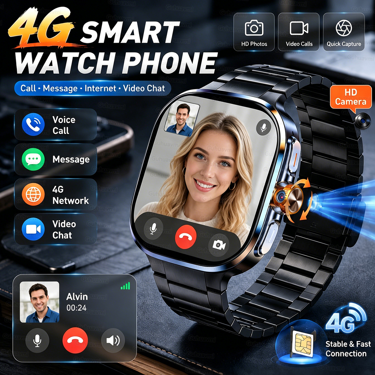 New 4G 5G Full Netcom Smartwat - đánh giá và giá Photography Lighting Gels