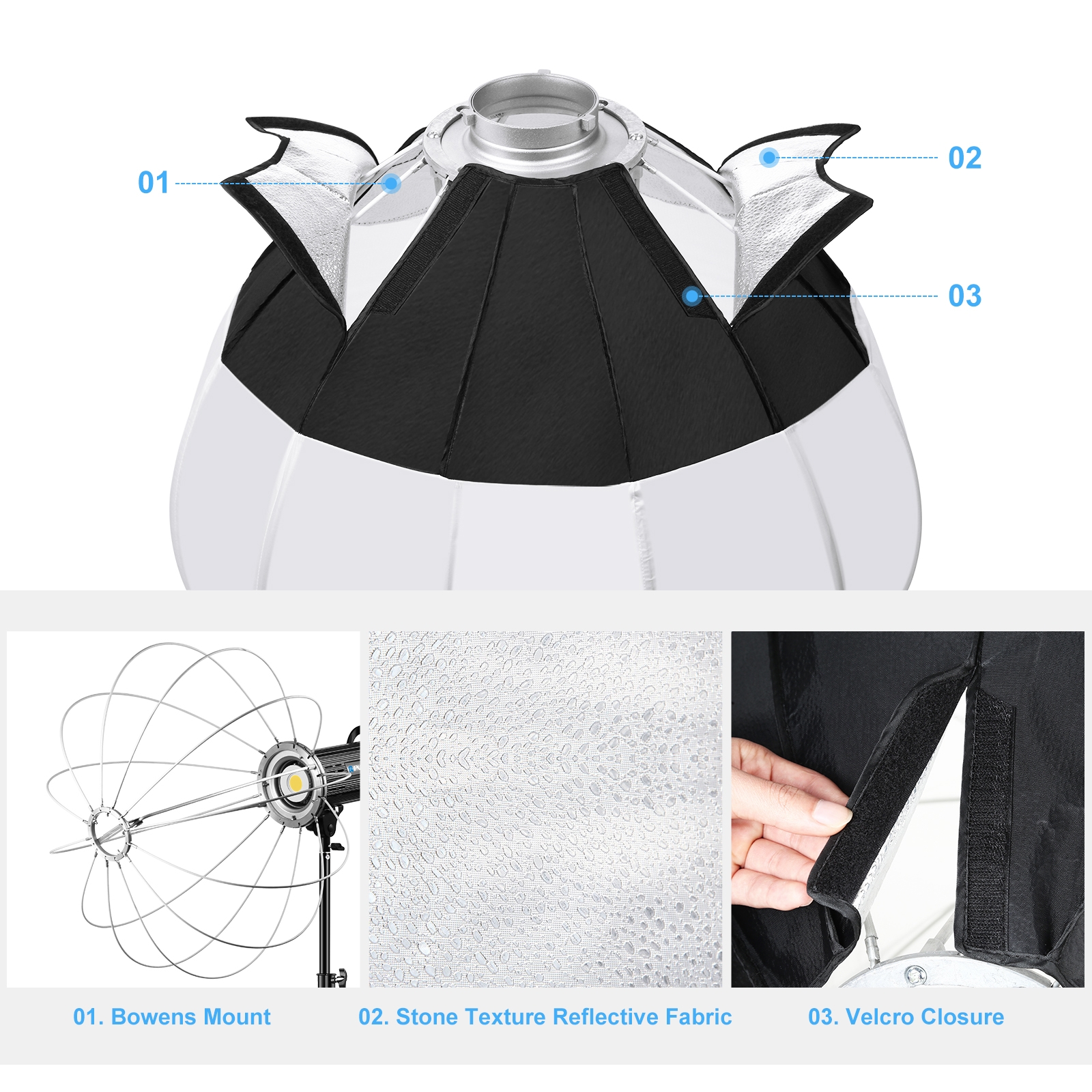 PULUZ 65cm Foldable Lantern So - đánh giá và giá Photography Lighting Softbox