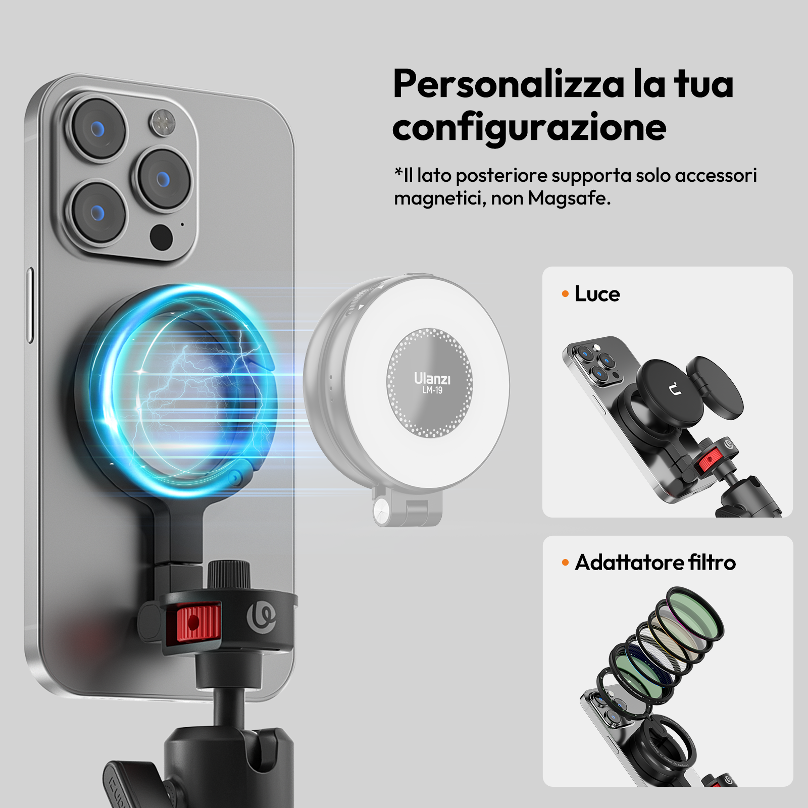 Ulanzi MT30 Magnetic Flexible  - đánh giá và giá Photography Video Lighting Kit With Adjustable Tripod Stand