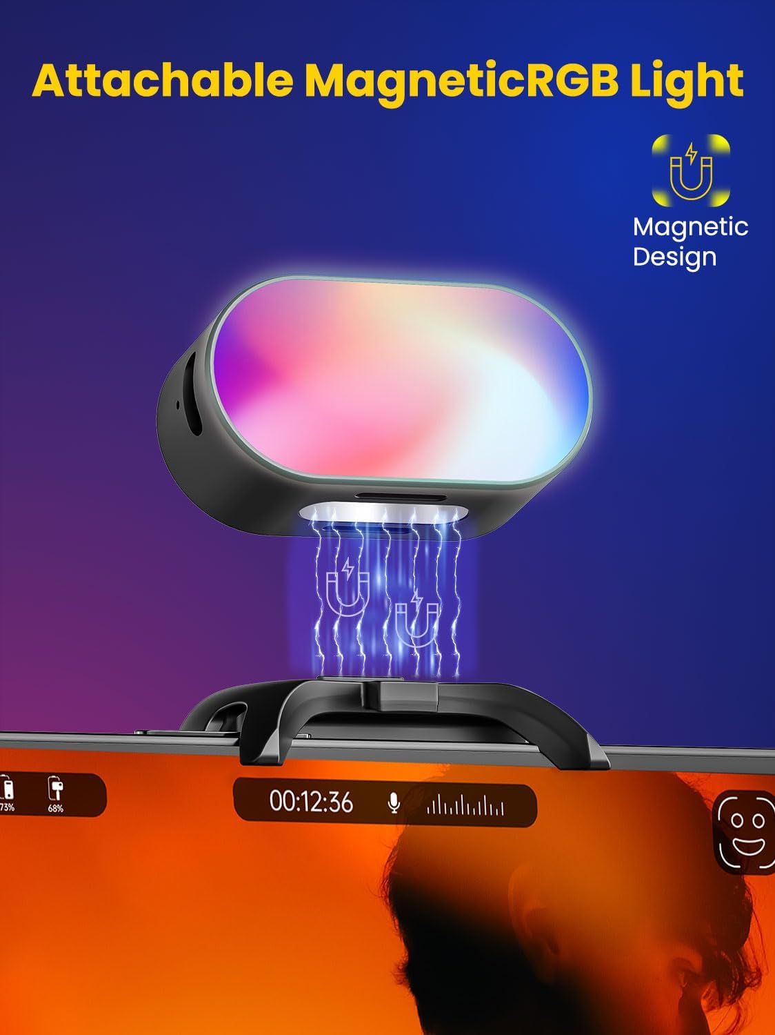 AOCHUAN Mini RGB Magnetic Fill - đánh giá và giá Photography Lighting Patterns