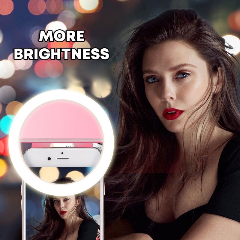 Đèn LED Selfie Vòng Sáng 3 Cấp - đánh giá và giá Photography Lighting Flash