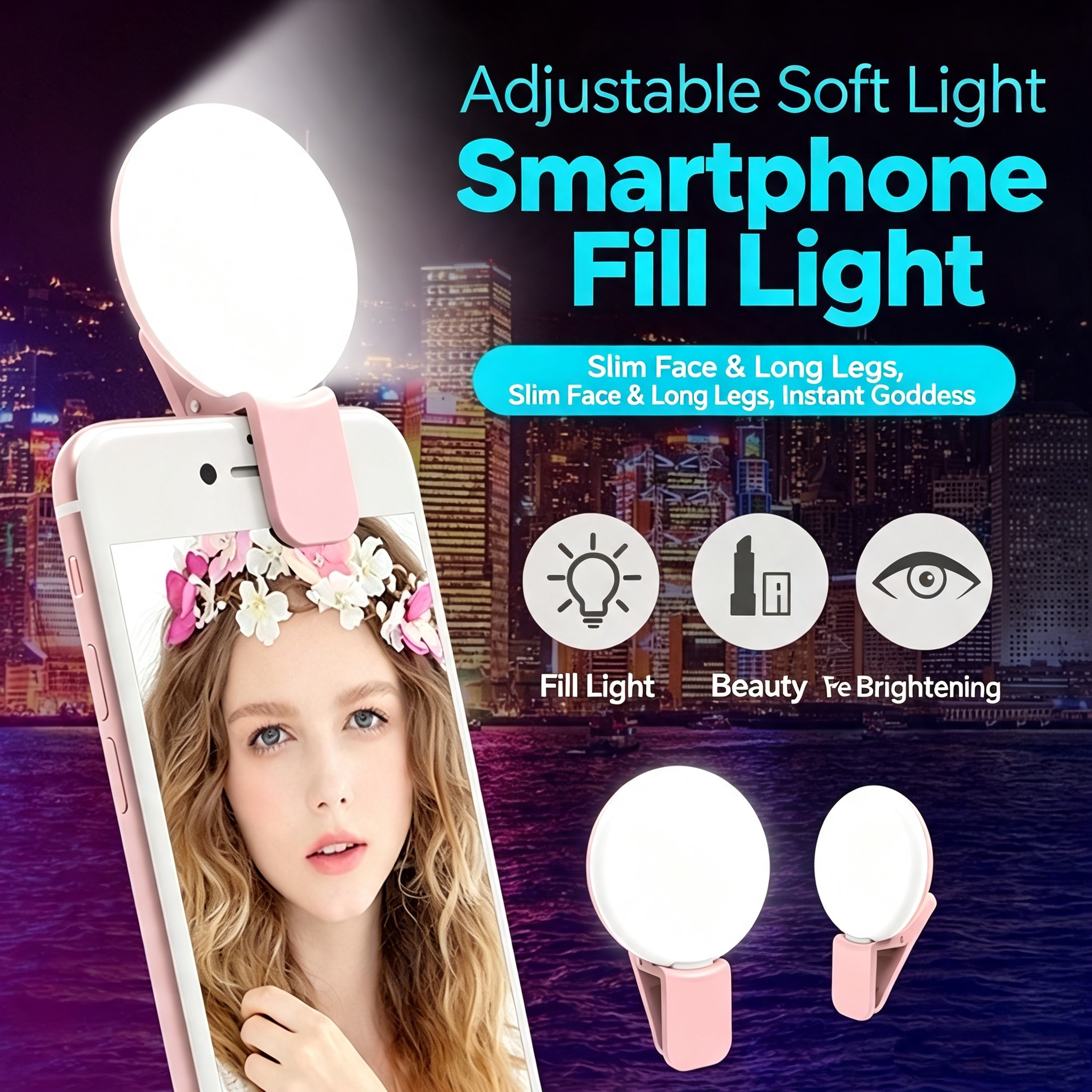 Mini Q Round Selfie Fill Light - đánh giá và giá Photography Lighting Patterns