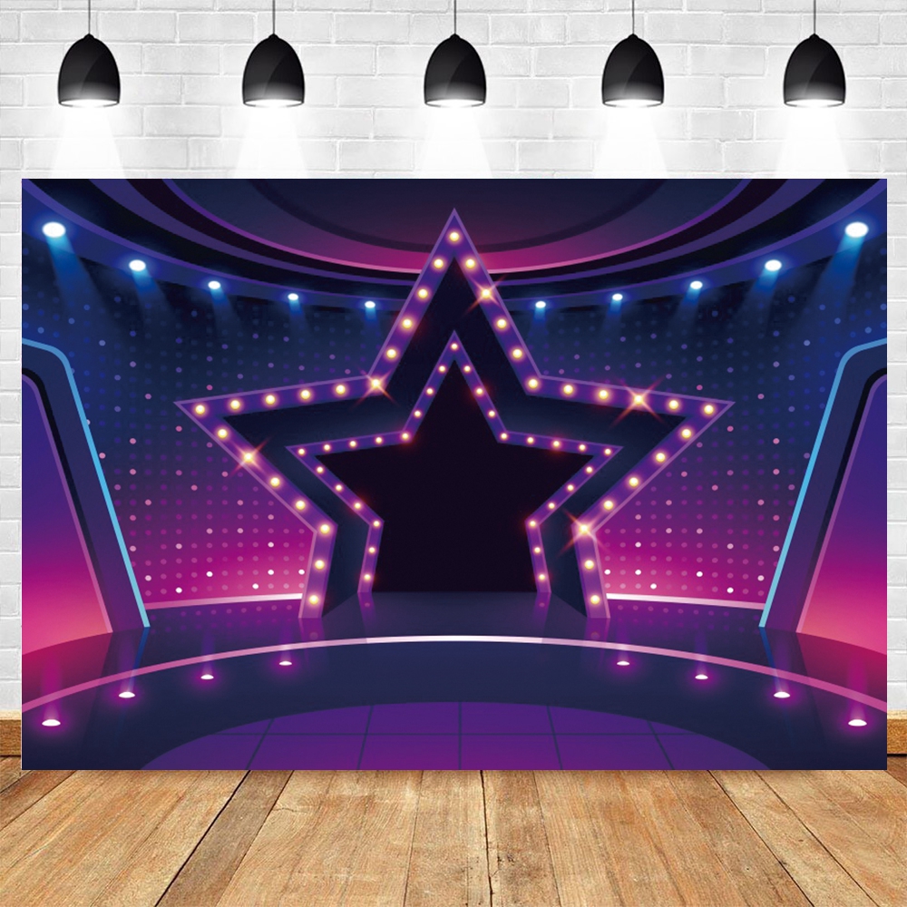 Neon Lights Stage Photography  - đánh giá và giá Photography Lighting And Backdrop
