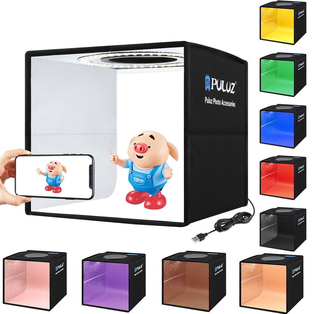 Portable Desktop Foldable Mini - đánh giá và giá Photography Lighting And Backdrop