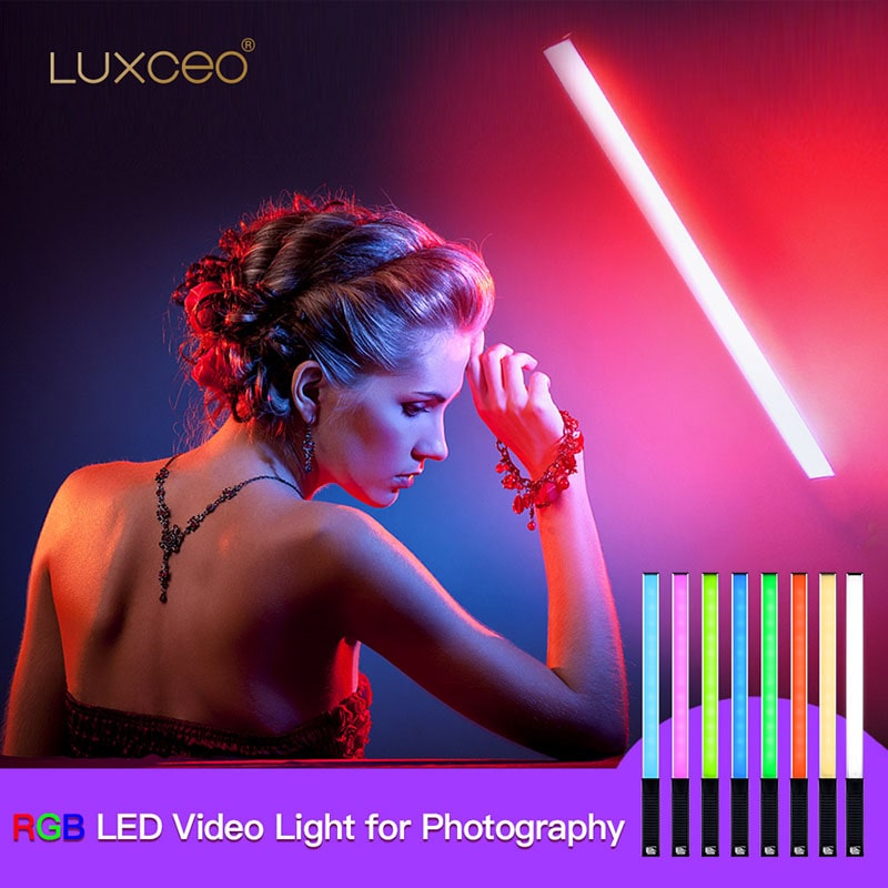 LUXCEO Q508A Handheld RGB Vide - đánh giá và giá Photography Lighting Wand