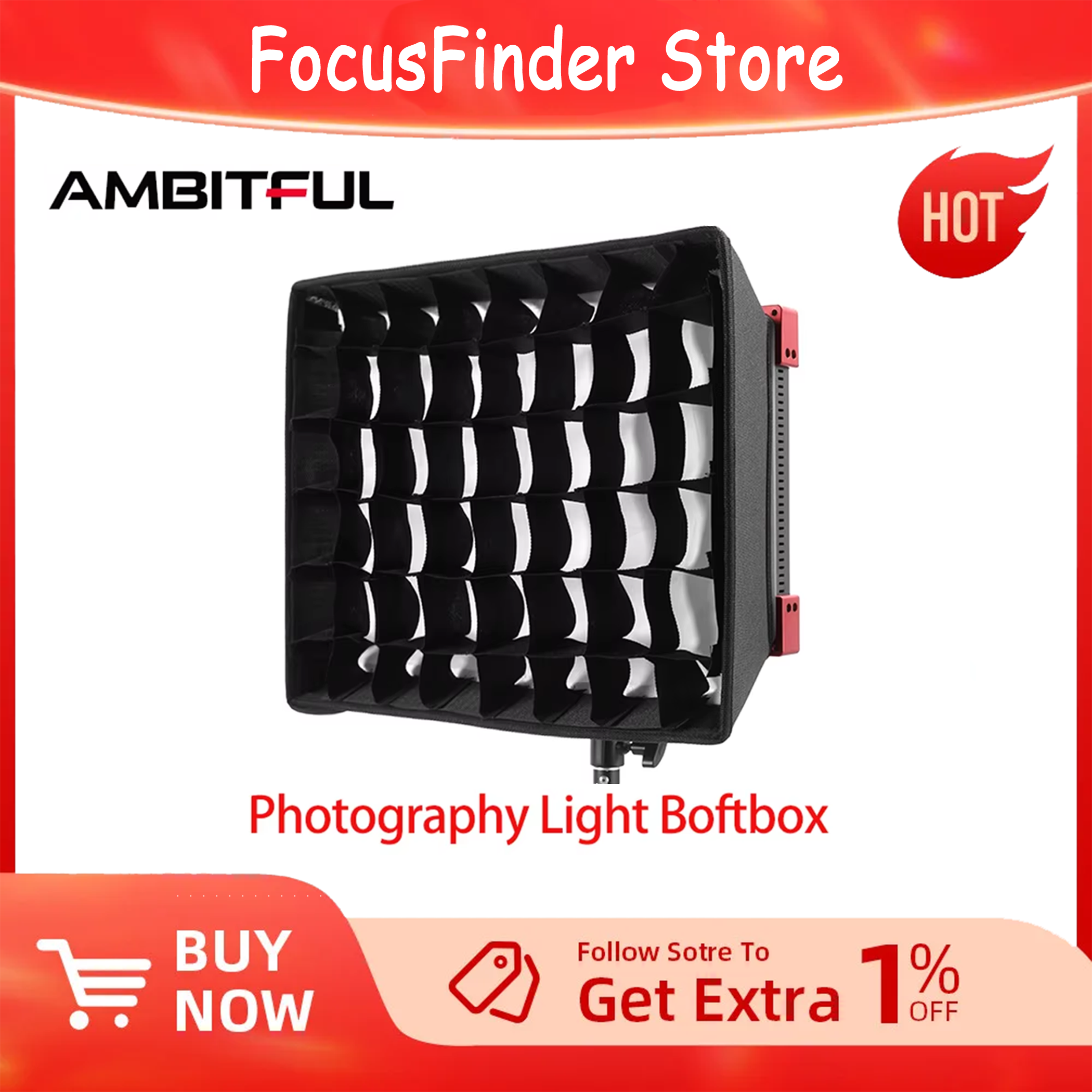 AMBITFUL LEDP60C Dedicated Sof - đánh giá và giá Photography Lighting Brand