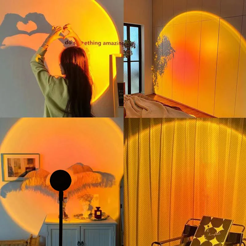 Sunset Lamp Night Light Multi  - đánh giá và giá Photography Lighting Mood