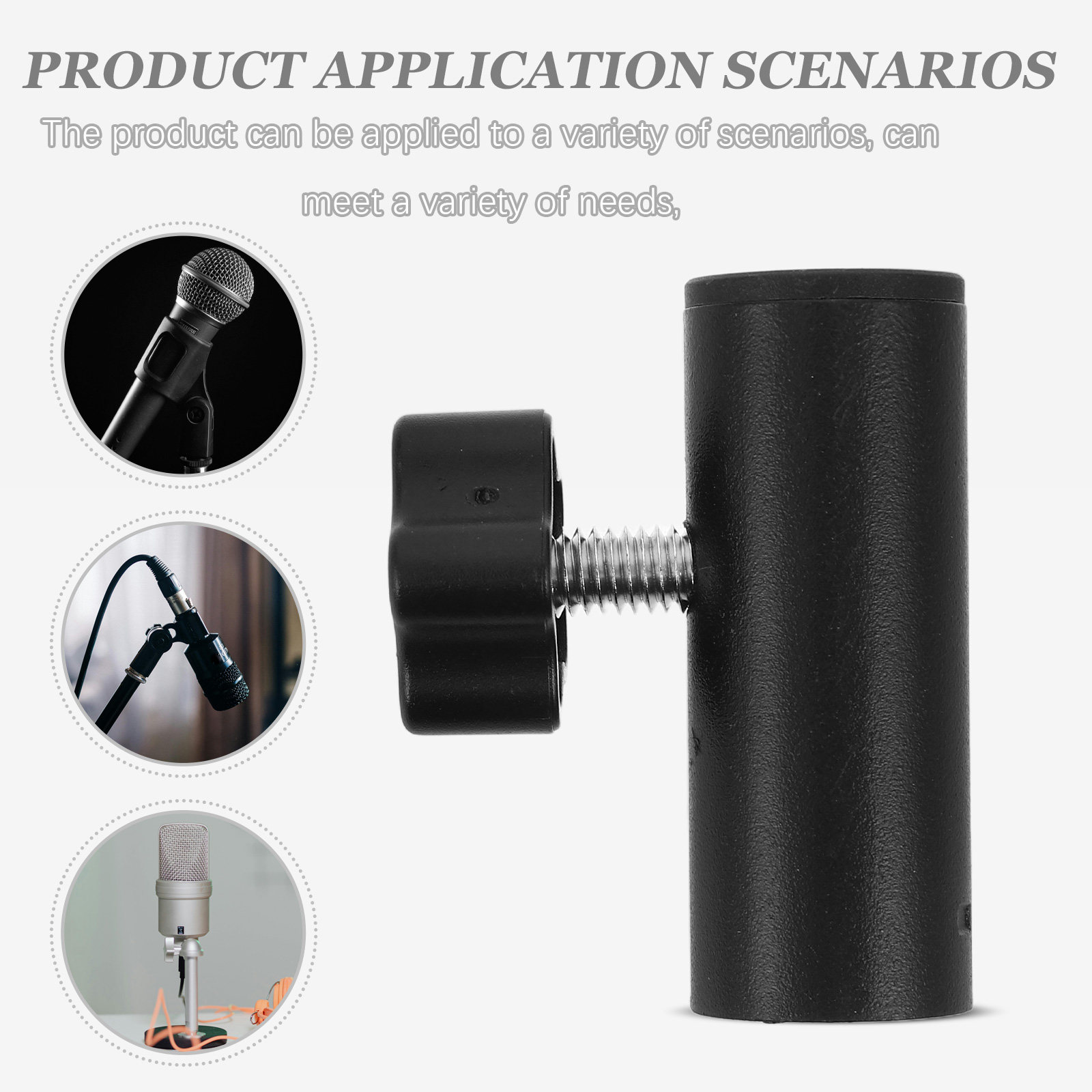 Mic Stand Thread Adapter Metal - đánh giá và giá Boom Arm Stand