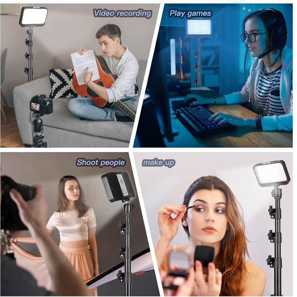 Dimmable LED Video Light Kit w - đánh giá và giá Photography Lighting Brand