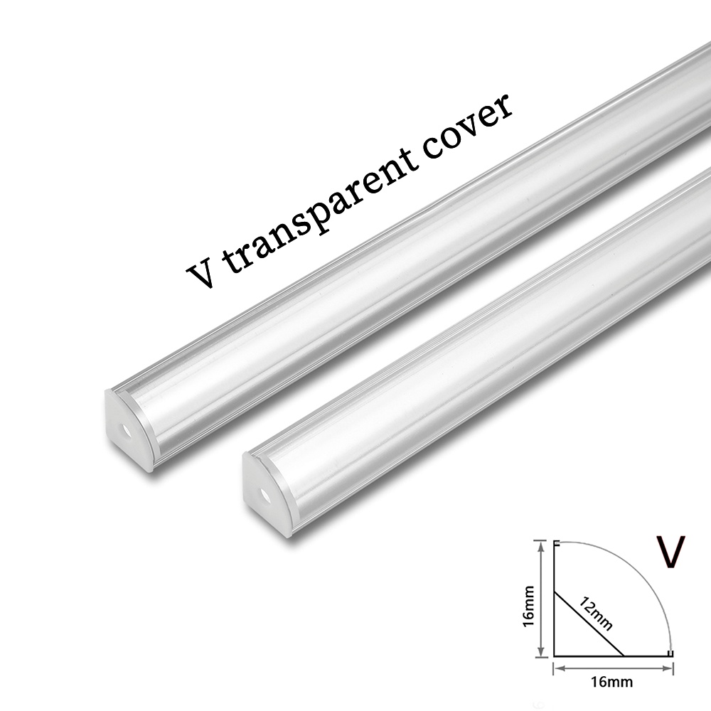 50cm Aluminium Channel for Led - đánh giá và giá Diffusion Material Roll
