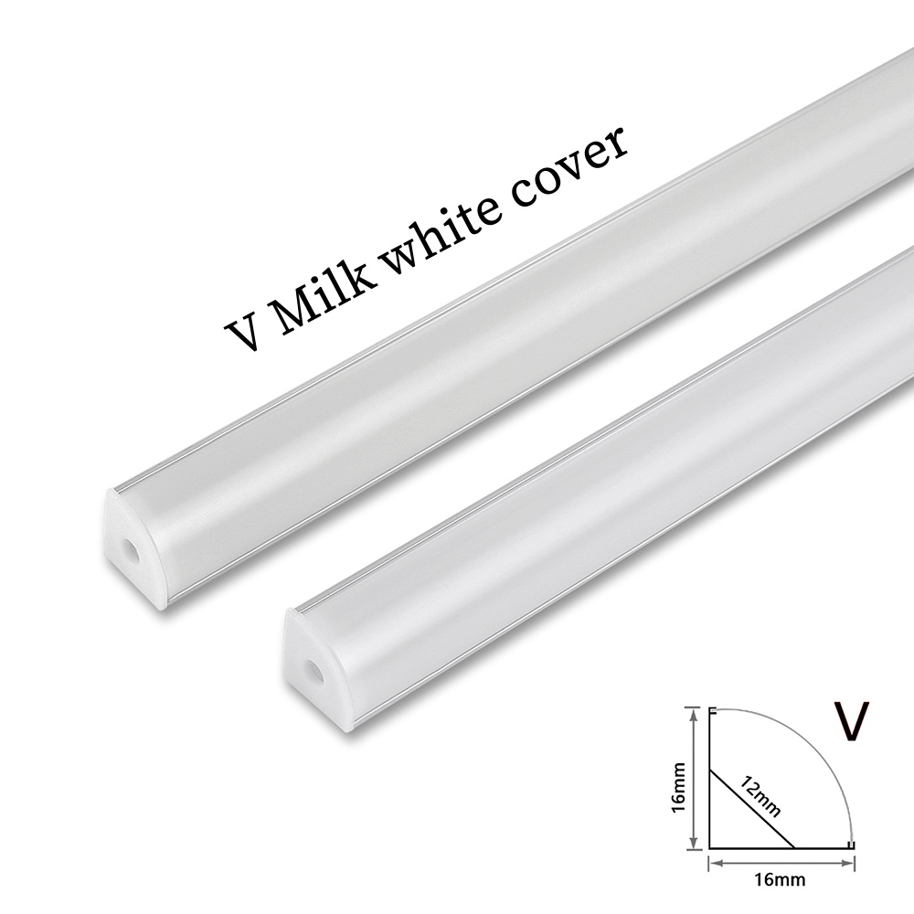 50cm Aluminium Channel for Led - đánh giá và giá Diffusion Material Roll