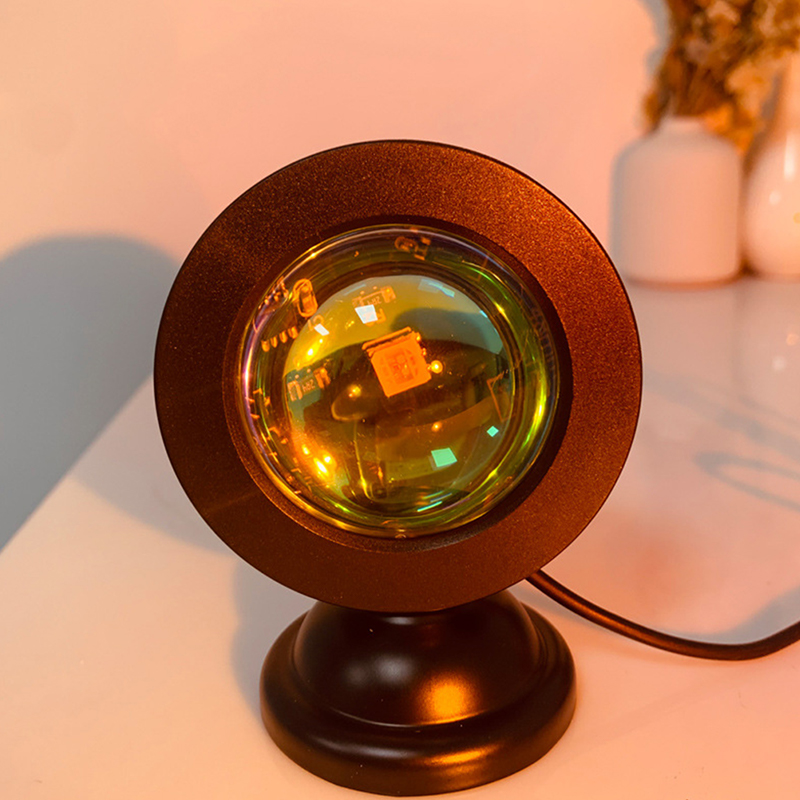 Led USB Sunset Lamp Projector  - đánh giá và giá Photography Lighting Mood