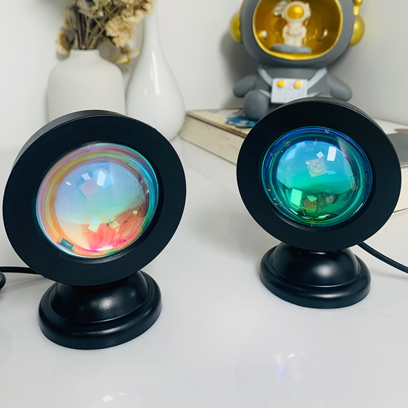 Led USB Sunset Lamp Projector  - đánh giá và giá Photography Lighting Mood